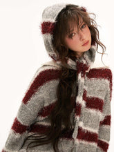 Polo sweater loose fashion all-match sweater
